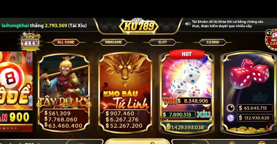 Những ưu điểm khẳng định độ uy tín của nhà cái Ku789