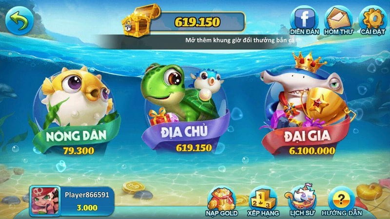Chỉ cần nắm các bước cơ bản là anh em có thể tham gia chơi Bắn Cá đổi thưởng