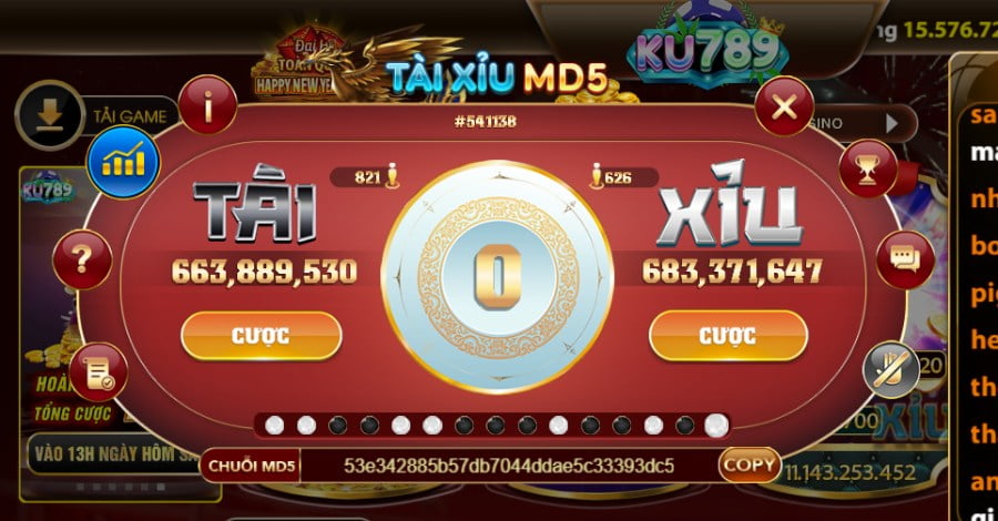 Lắc Tài Xỉu MD5 mang lại trải nghiệm công bằng, minh bạch cho cược thủ