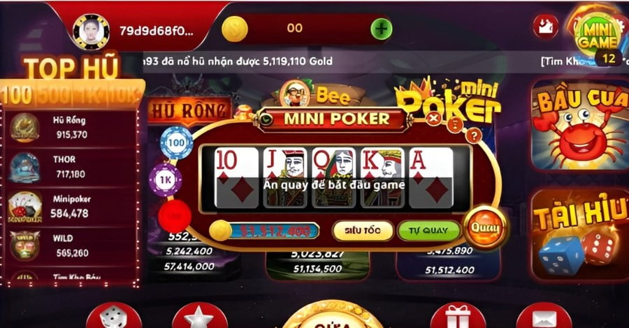 Hướng dẫn các bước vào chơi Mini Poker tại Ku789 Hướng dẫn các bước vào chơi Mini Poker tại Ku789