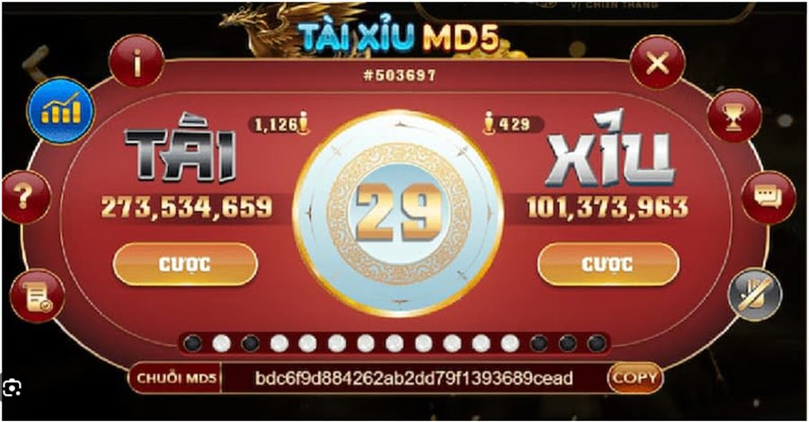 Cách vận hành Tài Xỉu MD5