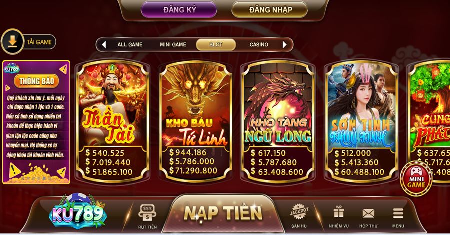 Link tải Tài Xỉu của Ku789