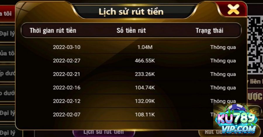 Game tài xỉu rút tiền mặt là trò chơi ăn khách