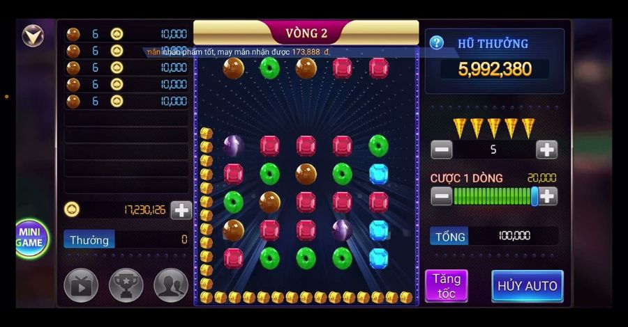 Game sở hữu thiết kế giao diện ấn tượng, thao tác dễ dàng